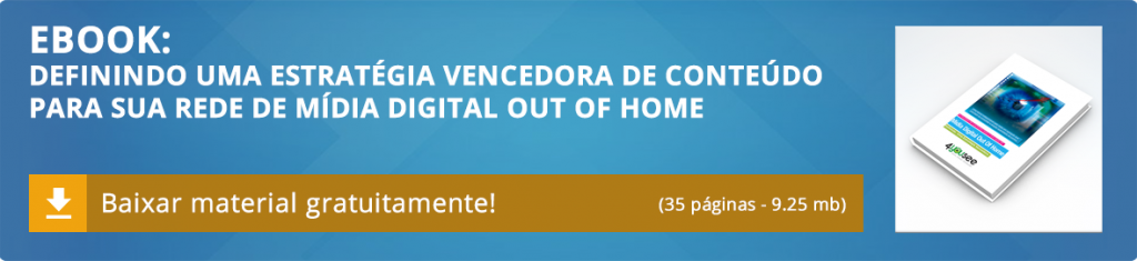 definindo uma estratégia vencedora de conteúdo para sua rede de mídia digital out of home