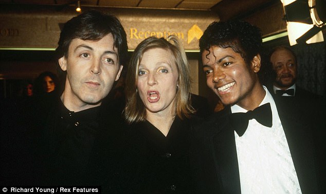 Paul McCartney, Linda e Michael Jackson
