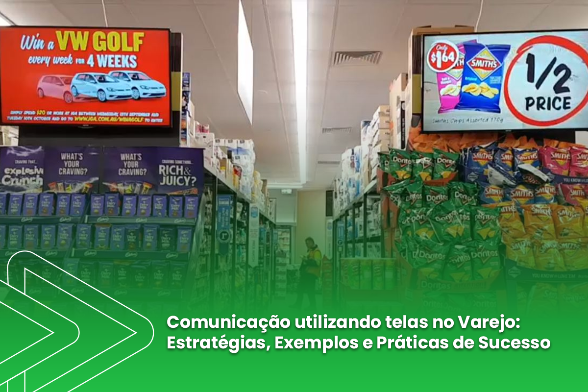 Sinalização Digital como ferramenta de marketing eficaz para o varejo